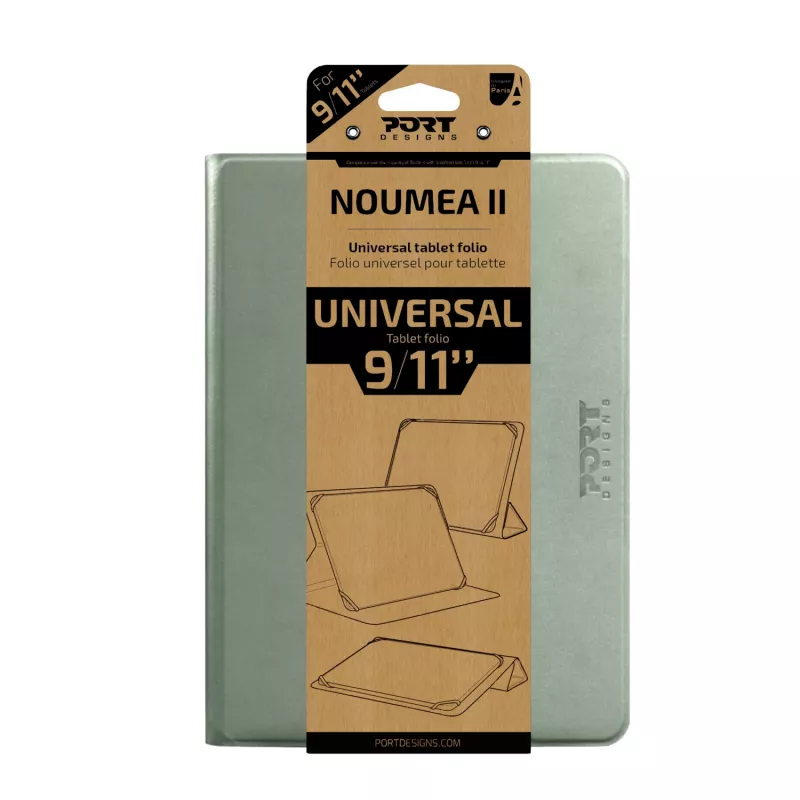 Port Designs Noumea II Universaalne Tahvelarvuti Ümbris 9-11 tollistele Tahvelarvutitele, Roheline – 201329