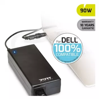 PORT DESIGNS Port Connect 90W sülearvuti adapter Dell - must