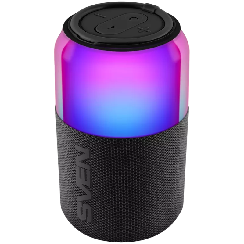 Kaasaskantav kõlar SVEN PS-130, punane, 10W RMS, TWS, Bluetooth, USB, liitiumaku