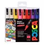 POSCA PC-5M ümarotsaline markerikomplekt, erinevad värvid, 16 tk