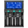 POWER PLANT, LLC AA620173 Smart 4-Kanaliline Universaalne Akulaadija Li-ion, LiFePO4, NiMH, NiCd jaoks