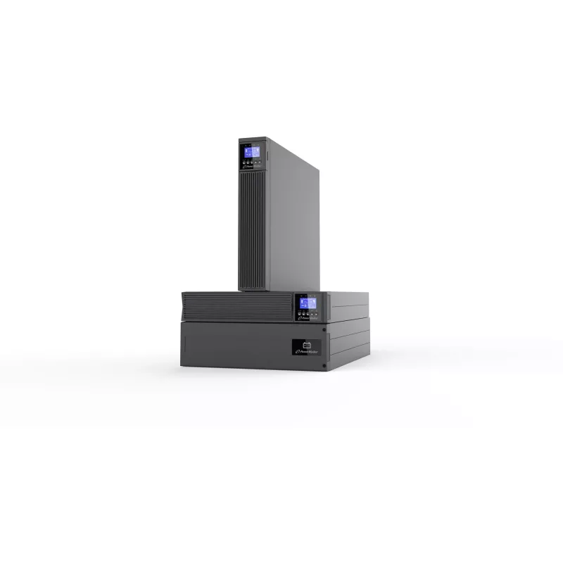 PowerWalker On-Line 10000VA Rack UPS ICR IoT - 10kW topeltmuundus, 3U, vahetatavad akud