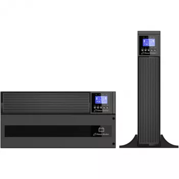 PowerWalker On-Line 10000VA Rack UPS ICR IoT - 10kW topeltmuundus, 3U, vahetatavad akud