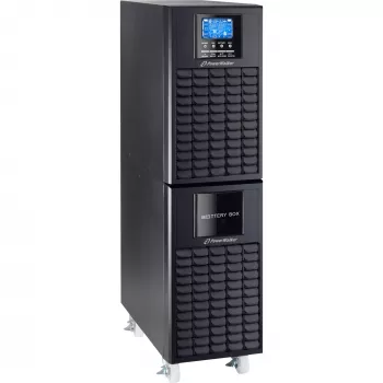 PowerWalker On-Line 10000VA UPS CG - Torni topoloogiaga kahekordse muundamise UPS, 10kVA/10kW, välised akud, kõvajuhtmega ühendus