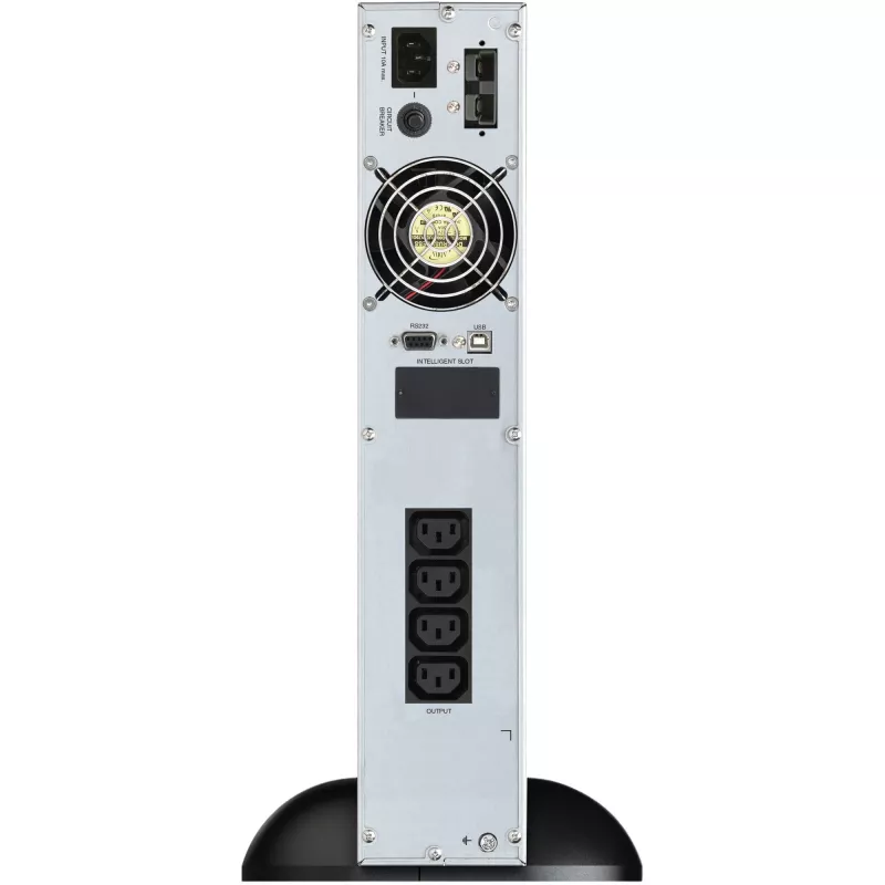 PowerWalker VFI 2000 CRS Katkematu toiteallikas (UPS) Double-Conversion (Online), 2 kVA / 1600 W, 4 AC-pistikupesa, Tower