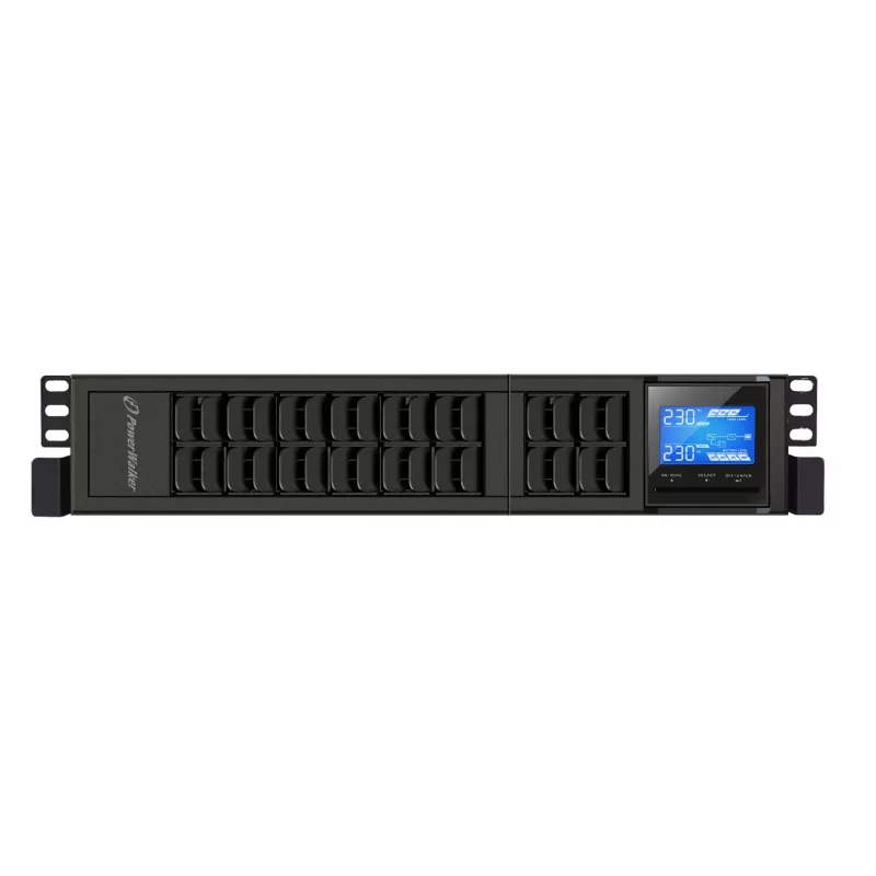 PowerWalker VFI 2000 CRS Katkematu toiteallikas (UPS) Double-Conversion (Online), 2 kVA / 1600 W, 4 AC-pistikupesa, Tower