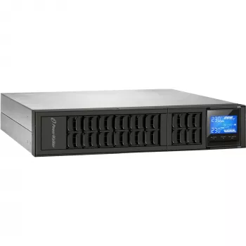 PowerWalker VFI 2000 CRS Katkematu toiteallikas (UPS) Double-Conversion (Online), 2 kVA / 1600 W, 4 AC-pistikupesa, Tower
