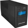 PowerWalker VI 650 SHL IEC line-interactive UPS – 650 VA / 360 W, torn, 2x IEC C13