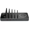 Prestigio Revolt A6 Space Gray 3-in-1 Wireless Charger