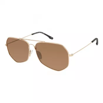 Privé Revaux The Cuervo unisex polariseeritud päikeseprillid, kandiline atsetaatraam, hallid TAC-läätsed, 59mm