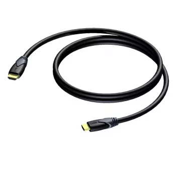 PROCAB CLV100/10 High Speed HDMI-kaabel Ethernetiga 10m Must 4K 30Hz Kullatud pistikutega