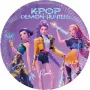 PROCOS K-Pop Demon Hunters pabervtaldrikud 23cm 8-pakk (98638)
