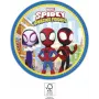 Procos Marveli Spider-Man pabertaldrikud 23cm 8-pakk 94876