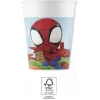 Procos Marvel Spider-Man paberkruusid 200ml 8-pakk peokruusid 94877
