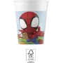 Procos Marvel Spider-Man paberkruusid 200ml 8-pakk peokruusid 94877