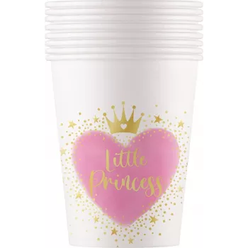 Procos My Little Princess paberkruusid 200ml 8-pakk 96477