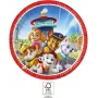 Procos Paw Patrol pabertaldrikud 8-pakk, 23 cm, mitmevärvilised 95597