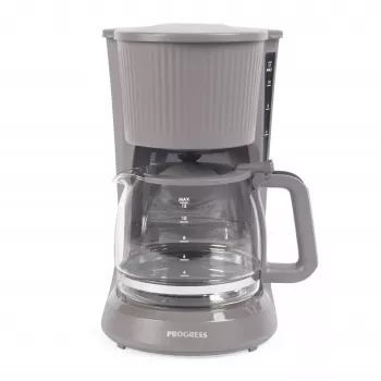 Progress EK6658PVDE Mellow Filterkohvimasin - 1.25L, 900W, Hall/Hõbe
