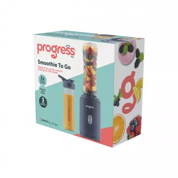 Progress EK6693PVDE Smoothie To Go Personal Blender 300 W Must/Roostevaba teras