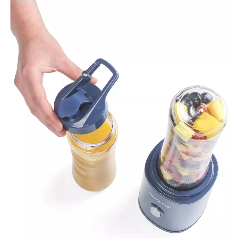Progress EK6693PVDE Smoothie To Go Personal Blender 300 W Must/Roostevaba teras