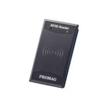 Promag MF700-10 RFID-lugeja, 13,56 MHz MIFARE, RS232/Wiegand/MSR ABA Track 2, avatud kaabliots, 47x16x83 mm