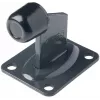 PSG 60.038.7016 Antratsiithall kummist väravapuskur, silindriline, 40 mm läbimõõt, 30 mm kõrgus, RAL 7016