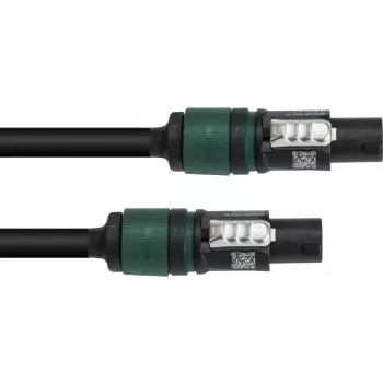 PSSO kõlarikaabel Speakon 4x2,5 mm² 0,5 m must 30227928