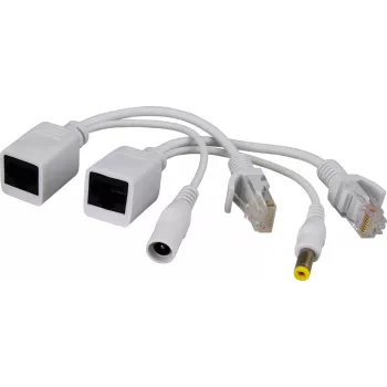 Pulsar P-POE1 passiivne PoE adapterikomplekt RJ45 pistikutega