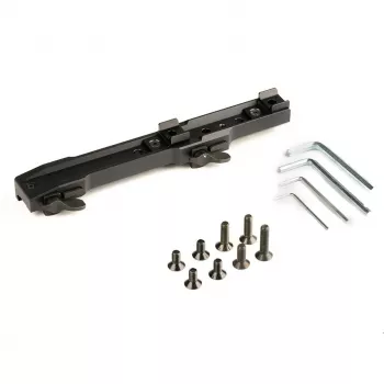 Pulsar Talion Mount Weaver USQD Quick Detach Scope Mount Black