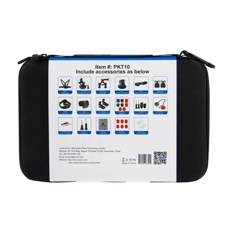 PULUZ 45-in-1 täielik tarvikukomplekt PKT10