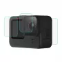 PULUZ PU507 9H Karastatud klaasist ekraani- ja objektiivikaitse komplekt GoPro HERO12/11/10 Black – 3-osaline komplekt (esiklaas, tagaklaas, objektiiv)