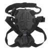 PULUZ Dog Chest Strap for Action Cameras (GoPro, Insta360, DJI Action) - Black