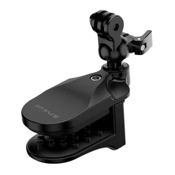 PULUZ Kiivrikinnitus spordikaameratele (DJI Action, GoPro Hero) Must