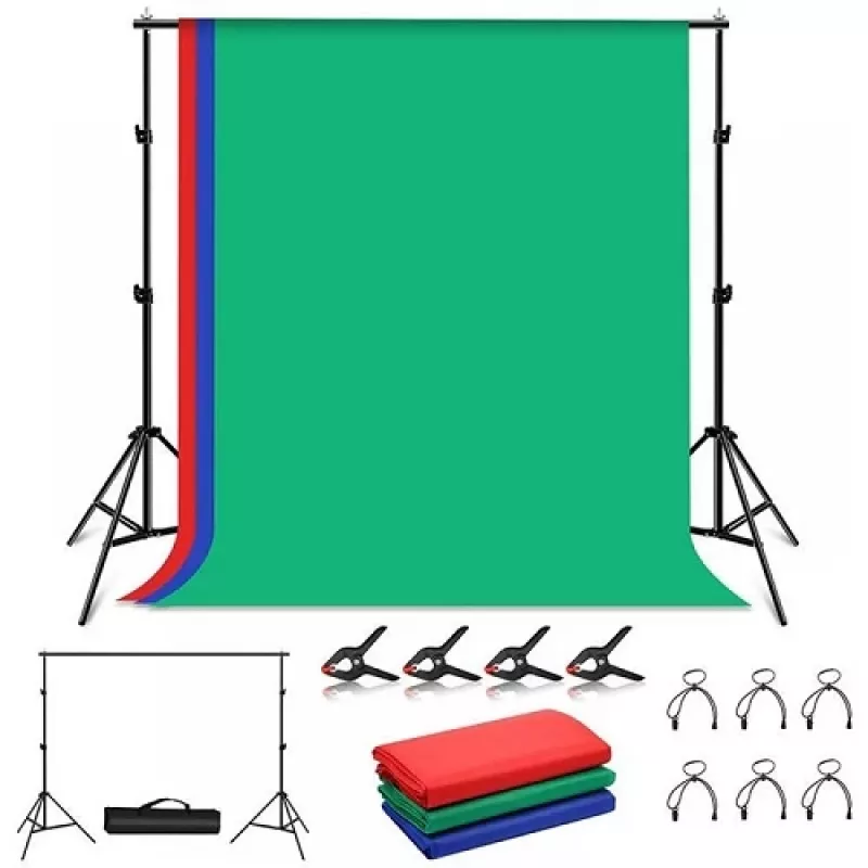 PULUZ Photo Background and Stand Set 2x2m, RGB