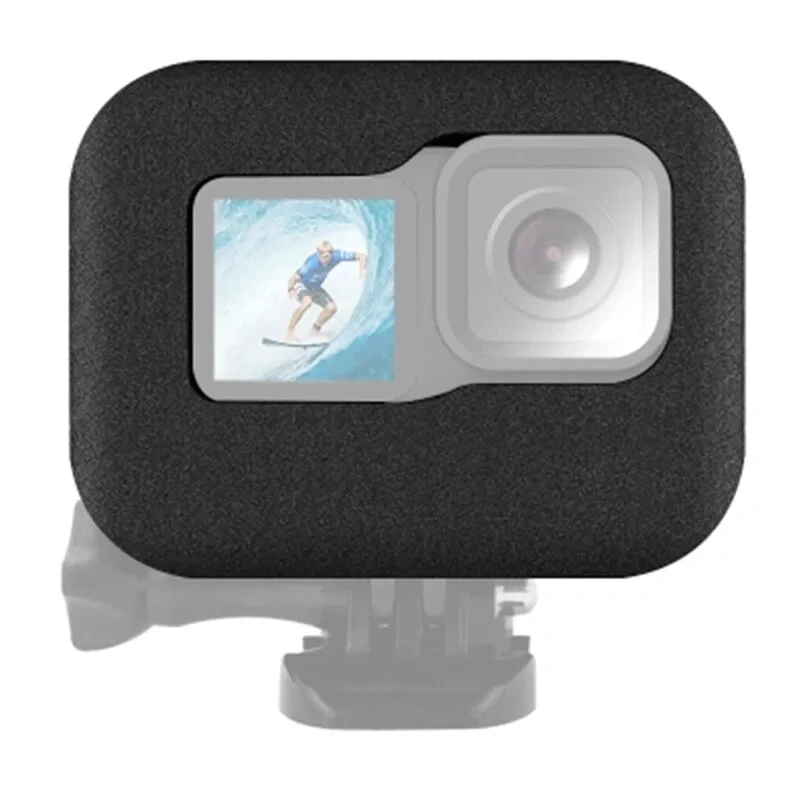 PULUZ kaitsev raamümbris GoPro HERO12/11/10/9 must – avatud disain, külmkinga kinnitused, klõpsatav paigaldus