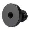PULUZ PU145B CNC alumiiniumisulamist action-kaamera kinnitusadapter 1/4 tolli statiivikeermega, must