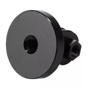 PULUZ PU145B CNC alumiiniumisulamist action-kaamera kinnitusadapter 1/4 tolli statiivikeermega, must