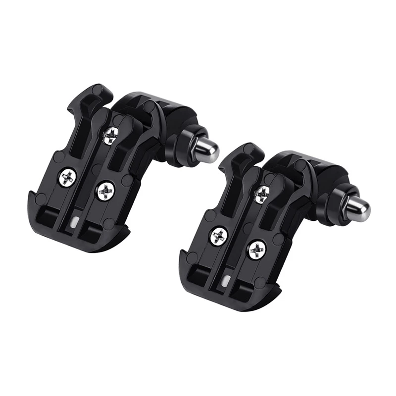 PULUZ PU20 J-Hook Mount for Sports Cameras (DJI, GoPro, Insta360) 2-Pack