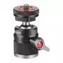 PULUZ PU3075B Alumiiniumisulamist kuulpea külmkinnitusalusega (must)