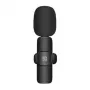 PULUZ PU3083B traadita riivmikrofon USB-C vastuvõtjaga, 2.4GHz, omnidirektsionaalne kondensaatormikrofon, 20m ulatus