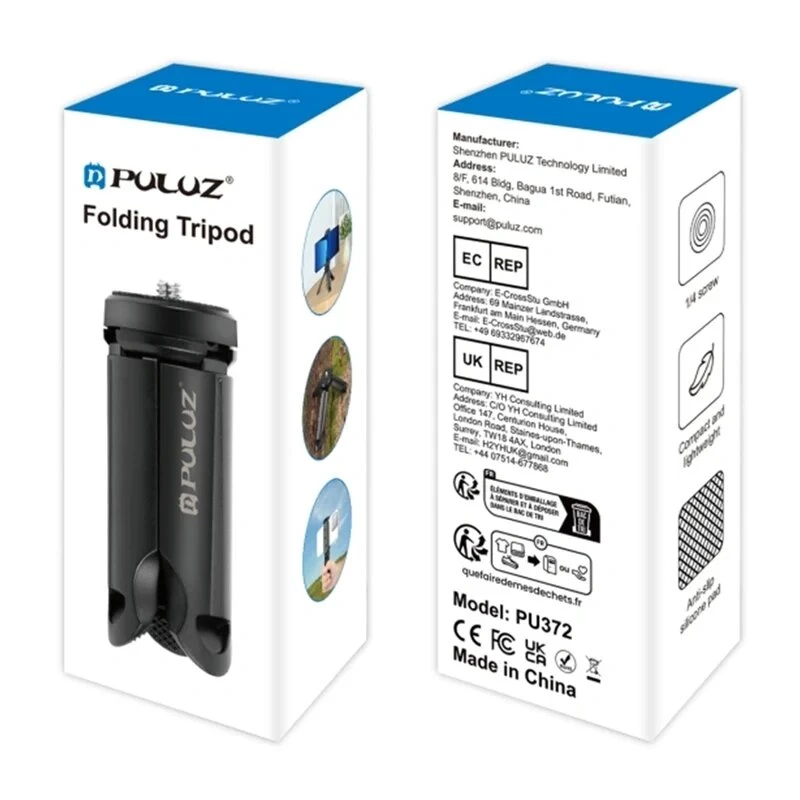 PULUZ PU372 kokkupandav statiiv mobiiltelefonidele
