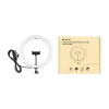 PULUZ PU656B 10-tolline LED-rongvalgus koos telefonihoidja ja statiiviga, 12W, 3000K-6500K, USB-toitega, otseülekanneteks, TikToki, YouTube'i, meigi- ja fotograafia jaoks