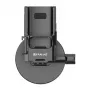 PULUZ PU724B Magnetiline kaitseümbris DJI Osmo Pocket 3 jaoks - must silikoonkate objektiivikaitsega