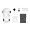 PULUZ PU760T veekindel korpus (60 m) koos kiirkinnitusega kinnitusega Insta360 X5 jaoks (läbipaistev)