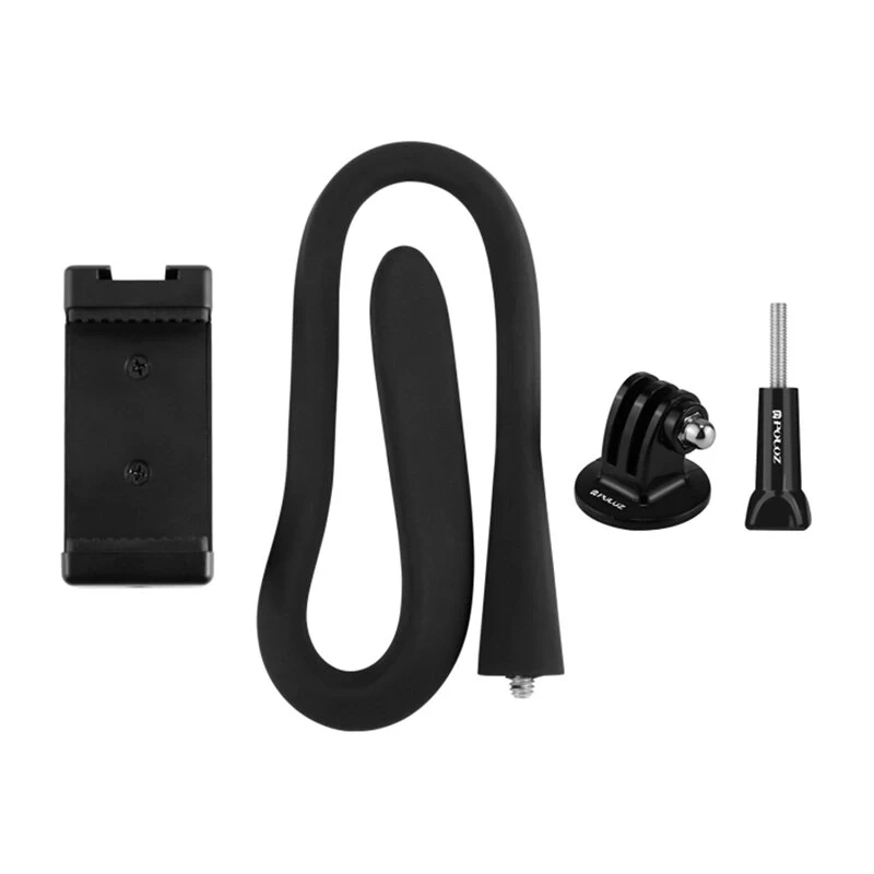 Puluz PU882B painduv klambrikinnitus - 60 cm gooseneck, 360° pöörlemine, nutitelefonidele (must)