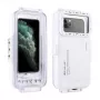 PULUZ PU9010W veekindel korpus iPhone'ile – 45 m veealune korpus, valge