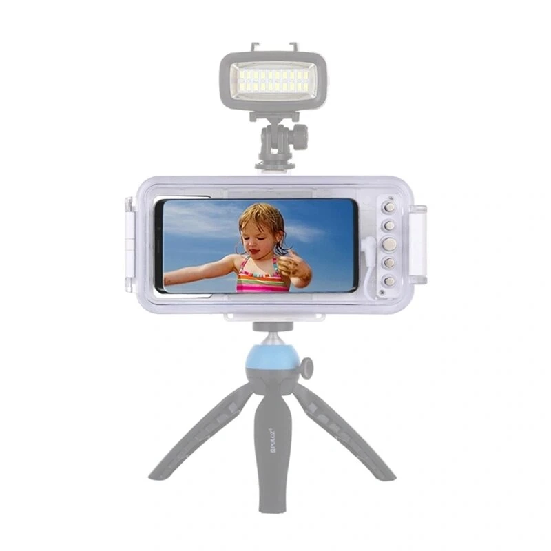 Puluz PU9100W veekindel korpus (45 m) USB-C nutitelefonidele – veealune fotograafia ja videograafia (valge)