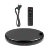 PULUZ Pöörlev Esitlusalus Koos Pistikupesaga 45 cm (Must)
