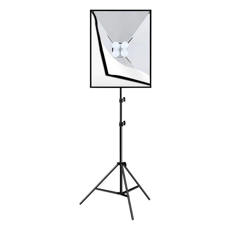 PULUZ Studio Set Softbox 50x70cm, Tripod, LED Bulb 4 pcs PU5071EU