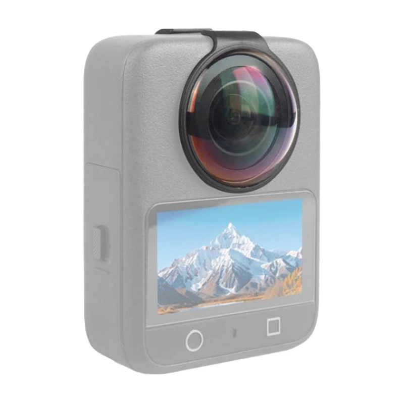 PULUZ Karastatud läätsekaitseklaas DJI Osmo 360 jaoks (must)